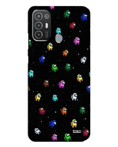 Чехол для TECNO Pop 6 Pro (BE8) с картинкой «Экипаж Among Us» Чехол для TECNO Pop 6 Pro (BE8) с картинкой «Экипаж Among Us»
