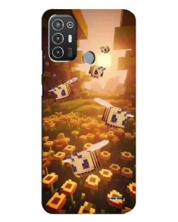 Чехол для TECNO Pop 6 Pro (BE8) с картинкой «Поле подсолнухов»