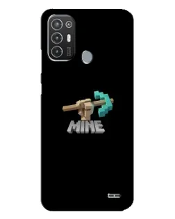 Чехол для TECNO Pop 6 Pro (BE8) с картинкой «Алмазная кирка»