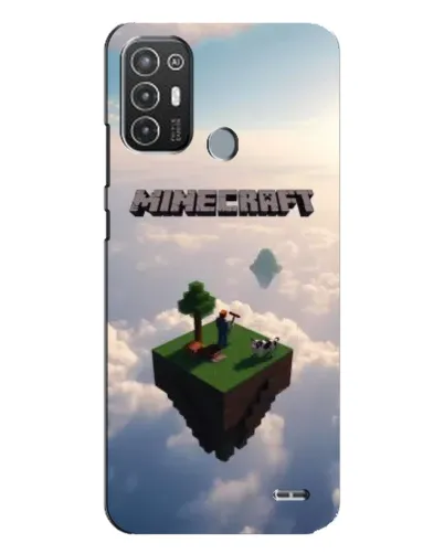Чехол для TECNO Pop 6 Pro (BE8) с картинкой «Небесный остров»
