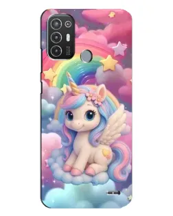 Чехол для TECNO Pop 6 Pro (BE8) с картинкой «Маленький единорог» Чехол для TECNO Pop 6 Pro (BE8) с картинкой «Маленький единорог»