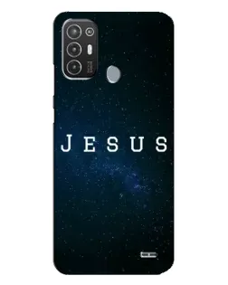 Чехол для TECNO Pop 6 Pro (BE8) с картинкой «Звездное небо Jesus»