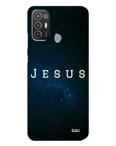 Чехол для TECNO Pop 6 Pro (BE8) с картинкой «Звездное небо Jesus»