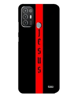 Чехол для TECNO Pop 6 Pro (BE8) с картинкой «Красная линия веры»