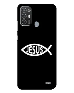 Чехол для TECNO Pop 6 Pro (BE8) с картинкой «Классический Jesus»