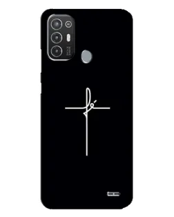 Чехол для TECNO Pop 6 Pro (BE8) с картинкой «Тонкий крест» Чехол для TECNO Pop 6 Pro (BE8) с картинкой «Тонкий крест»