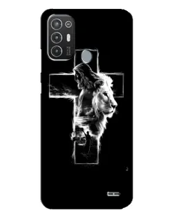 Чехол для TECNO Pop 6 Pro (BE8) с картинкой «Сияющий крест Jesus» Чехол для TECNO Pop 6 Pro (BE8) с картинкой «Сияющий крест Jesus»
