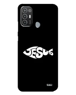 Чехол для TECNO Pop 6 Pro (BE8) с картинкой «Рыба Jesus» Чехол для TECNO Pop 6 Pro (BE8) с картинкой «Рыба Jesus»