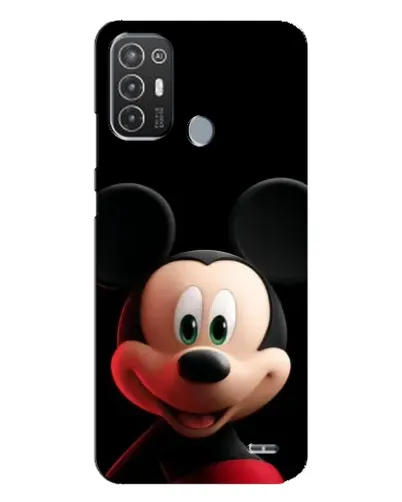 Чехол для TECNO Pop 6 Pro (BE8) с картинкой «Улыбающийся Микки Маус»