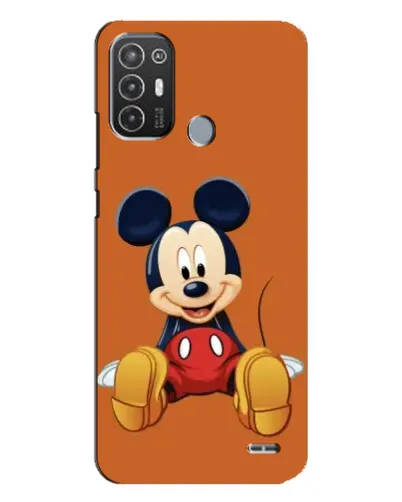Чехол для TECNO Pop 6 Pro (BE8) с картинкой «Микки отдыхает»