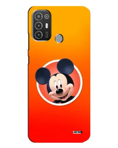 Чехол для TECNO Pop 6 Pro (BE8) с картинкой «Mickey в круге»