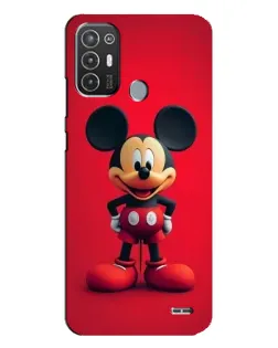Чехол для TECNO Pop 6 Pro (BE8) с картинкой «Mickey в полный рост»