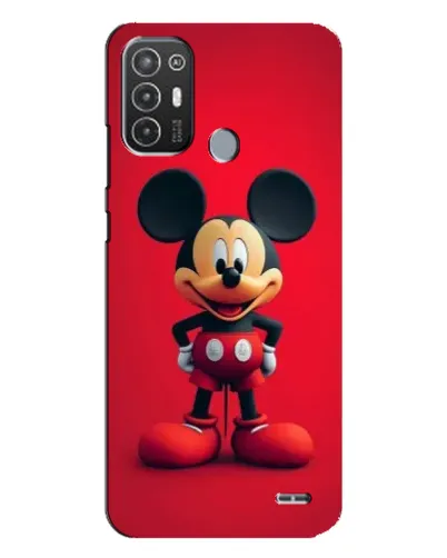 Чехол для TECNO Pop 6 Pro (BE8) с картинкой «Mickey в полный рост»