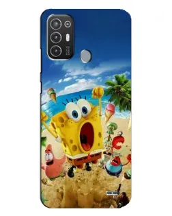 Чехол для TECNO Pop 6 Pro (BE8) с картинкой «Развлечения на пляже»