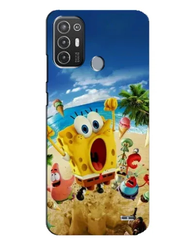 Чехол для TECNO Pop 6 Pro (BE8) с картинкой «Развлечения на пляже»