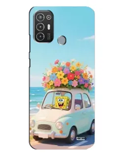 Чехол для TECNO Pop 6 Pro (BE8) с картинкой «Автомобильное путешествие»