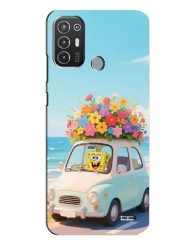 Чехол для TECNO Pop 6 Pro (BE8) с картинкой «Автомобильное путешествие»