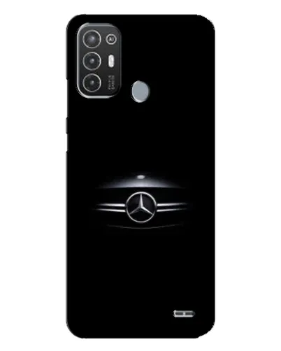 Чехол для TECNO Pop 6 Pro (BE8) с картинкой «Mercedes — абстрактные линии»