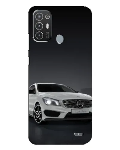 Чехол для TECNO Pop 6 Pro (BE8) с картинкой «Mercedes AMG GT Silver»