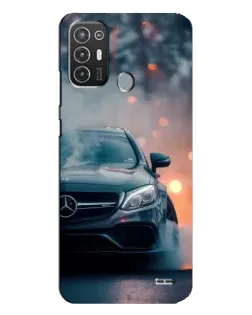 Чохол для TECNO Pop 6 Pro (BE8) з картинкою «Mercedes — нічне місто»