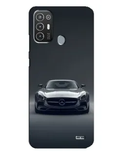 Чехол для TECNO Pop 6 Pro (BE8) с картинкой «Mercedes на черном»