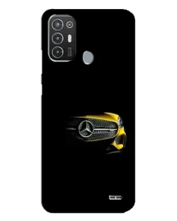 Чехол для TECNO Pop 6 Pro (BE8) с картинкой «Mercedes — ретро стиль»