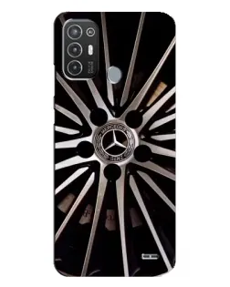 Чехол для TECNO Pop 6 Pro (BE8) с картинкой «Диск Mercedes»