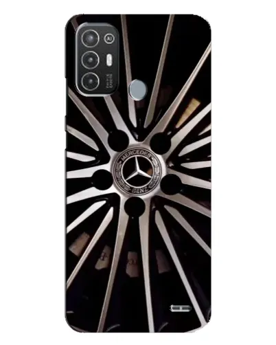 Чехол для TECNO Pop 6 Pro (BE8) с картинкой «Диск Mercedes»