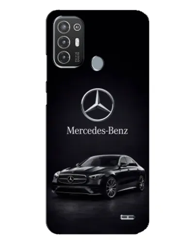 Чехол для TECNO Pop 6 Pro (BE8) с картинкой «Mercedes — решетка радиатора»