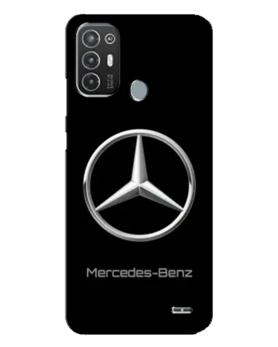 Чехол для TECNO Pop 6 Pro (BE8) с картинкой «Mercedes Silver Logo»