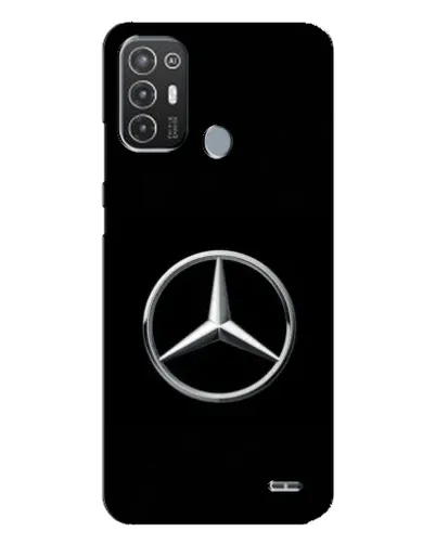 Чехол для TECNO Pop 6 Pro (BE8) с картинкой «Mercedes классический лого»