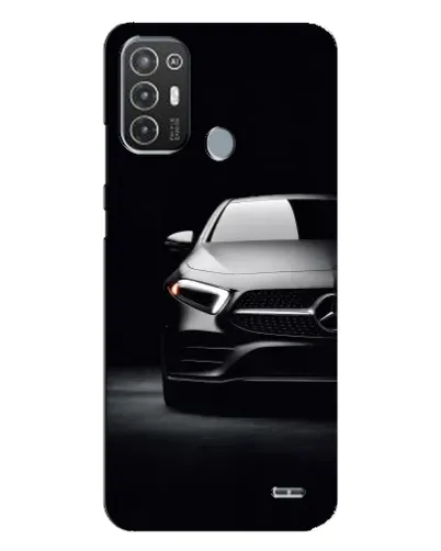 Чехол для TECNO Pop 6 Pro (BE8) с картинкой «Свет фар Mercedes»