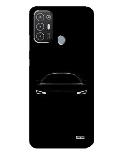Чехол для TECNO Pop 6 Pro (BE8) с картинкой «Взгляд Audi в темноте»