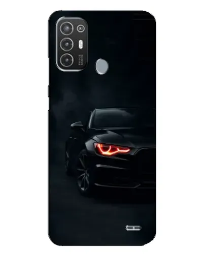 Чехол для TECNO Pop 6 Pro (BE8) с картинкой «Audi — хищный взгляд»