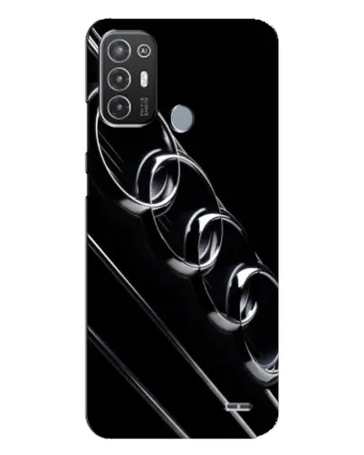 Чехол для TECNO Pop 6 Pro (BE8) с картинкой «Audi — абстрактные кольца»