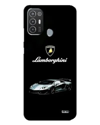 Чохол для TECNO Pop 6 Pro (BE8) з картинкою «Логотип Lamborghini класика»
