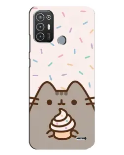 Чехол для TECNO Pop 6 Pro (BE8) с картинкой «Пушин с кексом» Чехол для TECNO Pop 6 Pro (BE8) с картинкой «Пушин с кексом»