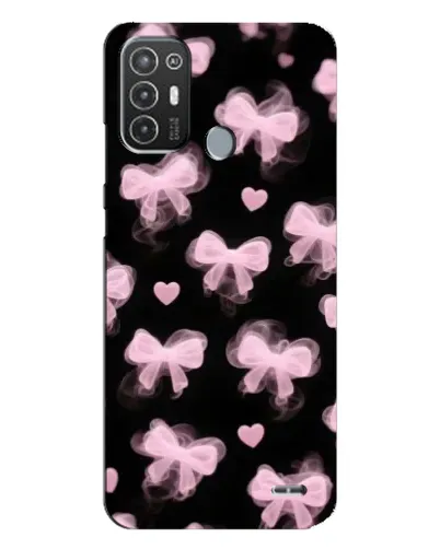 Чехол для TECNO Pop 6 Pro (BE8) с картинкой «Геометрия банта»