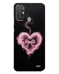 Чехол для TECNO Pop 6 Pro (BE8) с картинкой «Дымчатое сердце»