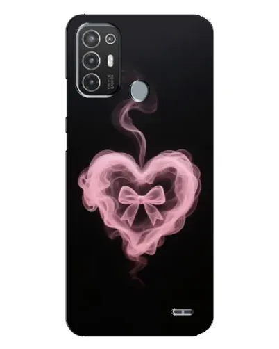 Чехол для TECNO Pop 6 Pro (BE8) с картинкой «Дымчатое сердце»