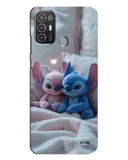 Чехол для TECNO Pop 6 Pro (BE8) с картинкой «Плюшевые Стич Ангел» Чехол для TECNO Pop 6 Pro (BE8) с картинкой «Плюшевые Стич Ангел»