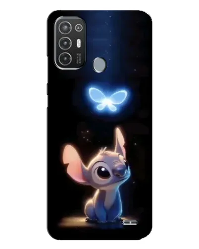 Чехол для TECNO Pop 6 Pro (BE8) с картинкой «Сияющий Стич»