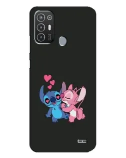 Чехол для TECNO Pop 6 Pro (BE8) с картинкой «Анжел целует Стича» Чехол для TECNO Pop 6 Pro (BE8) с картинкой «Анжел целует Стича»