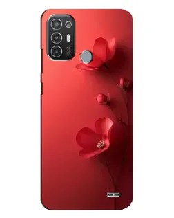 Чехол для TECNO Pop 6 Pro (BE8) с картинкой «Маковые соцветия» Чехол для TECNO Pop 6 Pro (BE8) с картинкой «Маковые соцветия»