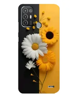 Чехол для TECNO Pop 6 Pro (BE8) с картинкой «Подсолнух и ромашка» Чехол для TECNO Pop 6 Pro (BE8) с картинкой «Подсолнух и ромашка»