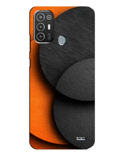 Чехол для TECNO Pop 6 Pro (BE8) с картинкой «Геометрия оранжевых кругов» Чехол для TECNO Pop 6 Pro (BE8) с картинкой «Геометрия оранжевых кругов»