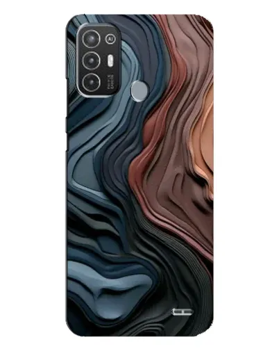 Чехол для TECNO Pop 6 Pro (BE8) с картинкой «Цветные волны каньона» Чехол для TECNO Pop 6 Pro (BE8) с картинкой «Цветные волны каньона»