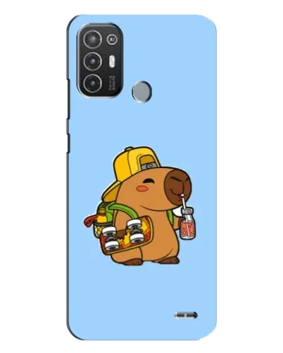 Чехол для TECNO Pop 6 Pro (BE8) с картинкой «Капибара на скейте» Чехол для TECNO Pop 6 Pro (BE8) с картинкой «Капибара на скейте»