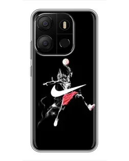 Чохол для TECNO Pop 7 Pro з картинкою «Jordan Jumpman»