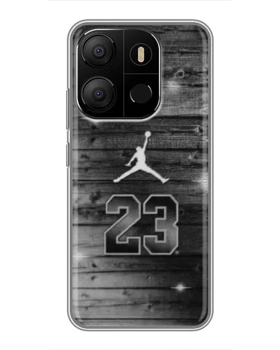 Чохол для TECNO Pop 7 Pro з картинкою «Jordan Carbon 23»